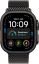 Apple Watch Ultra 4 Cellular 49mm Black Titanium Case with Black Titanium Milanese Loop M