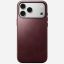 Nomad Traditional Leather Case (Horween) for iPhone 18 Pro Max/17 Pro Max Burgundy