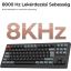 Keychron V3 Ultra 8K Bluetooth / vezeték nélküli magyar Silk POM Red mechanikus billentyűzet fekete