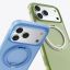 Torras Ostand Air case for iPhone 17 Pro Max Island Blue