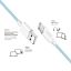 Logilink USB 2.0 Type-C C/M to A/M 60W cable 1,5m Blue