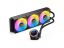 Jonsbo TG-360 AiO vízhűtés, ARGB – 360 mm, fekete