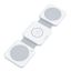 Dviced 3-in-1 foldable magnetic wireless charger - White