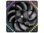 Jonsbo HF2-120 ventilátor, Reverse Blade, PWM, ARGB – 120 mm, fekete