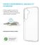 FIXED újrahasznosított anyagból készült AntiUV TPU hátlap Samsung Galaxy A35 5G készülékhez, átlátszó