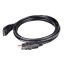 Club3D HDMI 2.0 4K60Hz UHD 360 Degree Rotary cable 2m Black