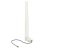 DeLock WLAN 802.11 b/g/n Antenna MHF plug 3 dBi omnidirectional 1.13 12 cm flexibel clip White