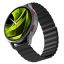 Mobile Origin Easy Strap Magnetic for Watch 20mm Black/Yellow