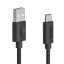 Hama USB-A to USB-C 60W Cable 1,2m Black