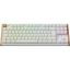 Keychron K8 HE Bluetooth / vezeték nélküli magyar Gateron double-rail magnetic nebula mechanikus billentyűzet fehér