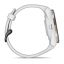Garmin Approach S70 42mm Black/Peach Ceramic Bezel with White Silicone Band