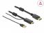 DeLock HDMI to DisplayPort 4K 30Hz 3m Cable Black