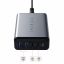 Satechi 75W Dual Type-C PD Travel Charger (2x USB-A,1x USB-C PD 18W,1x USB-C PD 60W) - Space Grey