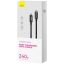Baseus Tungsten Gold USB-C - USB-C 240W Cable 1m Black