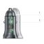 UGREEN Car Charger USB-A/USB-C 24W Power Delivery Quick Charge Gray