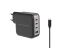 Conceptronic  4-Port 100W USB Charger Black