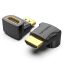 Vention HDMI 90 Degree Male to Female Adapter Black