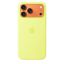 Apple iPhone 17 Pro Max Silicone Case with MagSafe Neon Yellow