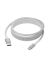 dbramante1928 re-charge Pro USB-A to USB-C Braided Cable 2,5m White