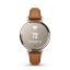 Garmin Lily 2 Classic Cream Gold with Light Brown Leather Strap