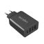 Logilink 4 port USB fast charger Black