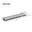 Logilink UA0437 Ultraslim 4-Port USB-C-Hub Aluminium