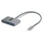 Startech 4-portos USB3.0 HUB Space Gray