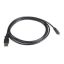OEM USB-A 2.0 - USB-B 2.0 micro M/M adatkábel 1m fekete