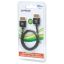 Manhattan Super-slim High Speed HDMI with Ethernet 4K60Hz cable 0,5m Black