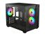 ID-COOLING VIEW 500 ARGB Tempered Glass Black