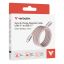 Verbatim Sync&Charge USB-C/USB-C 100W Magnetic cable 1,2m Pink