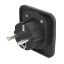 Hama EU átalakító utazó adapter Black