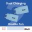 Club3D USB-C Charger 30W Blue (2-Pack)