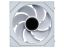 Lian Li UNI FAN SL-INF Wireless ventilátor, Fordított légáramlás, ARGB, PWM - 140mm, fehér