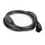 ACT Powercord C20 male - C21 famale 1,5m Black