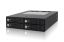IcyDock ToughArmor MB994SK-1B Rugged Full Metal 4 Bay 2.5” SATA/SAS HDD & SDD Backplane Cage with locking Trays for External 5.25