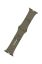 FIXED szilikon szíj készlet Apple Watch 42/44/45 mm, olivazöld