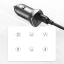 UGREEN Car Charger USB-A/USB-C 24W Power Delivery Quick Charge Gray
