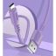 ColorWay USB to Type-C cable (soft silicone) 2.4A 1m Purple
