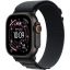 Apple Watch Ultra 3 Cellular 49mm Black Titanium Case with Black Alpine Loop Small