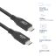 ACT USB-C to USB-C cable 2m Black