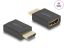 DeLock High Speed HDMI with Ethernet Adapter male to female 8K 60Hz Black