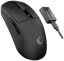 Rampage Vezeték Nélküli Egér - ZENITH PRO (PAW3395, BT/Wired/4G, NORDIC 52833, 2600DPI, 300mAh, 6 gomb, RGB, fekete)