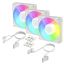 Arctic BioniX P14 A-RGB White (3 Pack)