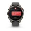 Garmin fenix 8 Pro 47mm AMOLED Sapphire Titanium with Graphite/black silicone band