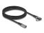 DeLock USB 20 Gbps extension cable angled left / right USB PD 3.1 2m Black
