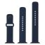 FIXED szilikon sportos óraszíj Apple Watch 38/40/41mm-es okosórákhoz, kék