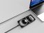 Conceptronic  USB 2.0 Lanyard USB-C Male to USB-C Male cable 1,5m Black