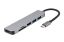 Gembird A-CM-COMBO6-02 USB Type-C 6-in-1 Multi-Port Adapter Space Grey