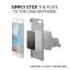 Spigen Kuel MP-4P Car Mount Metal Plates, black
